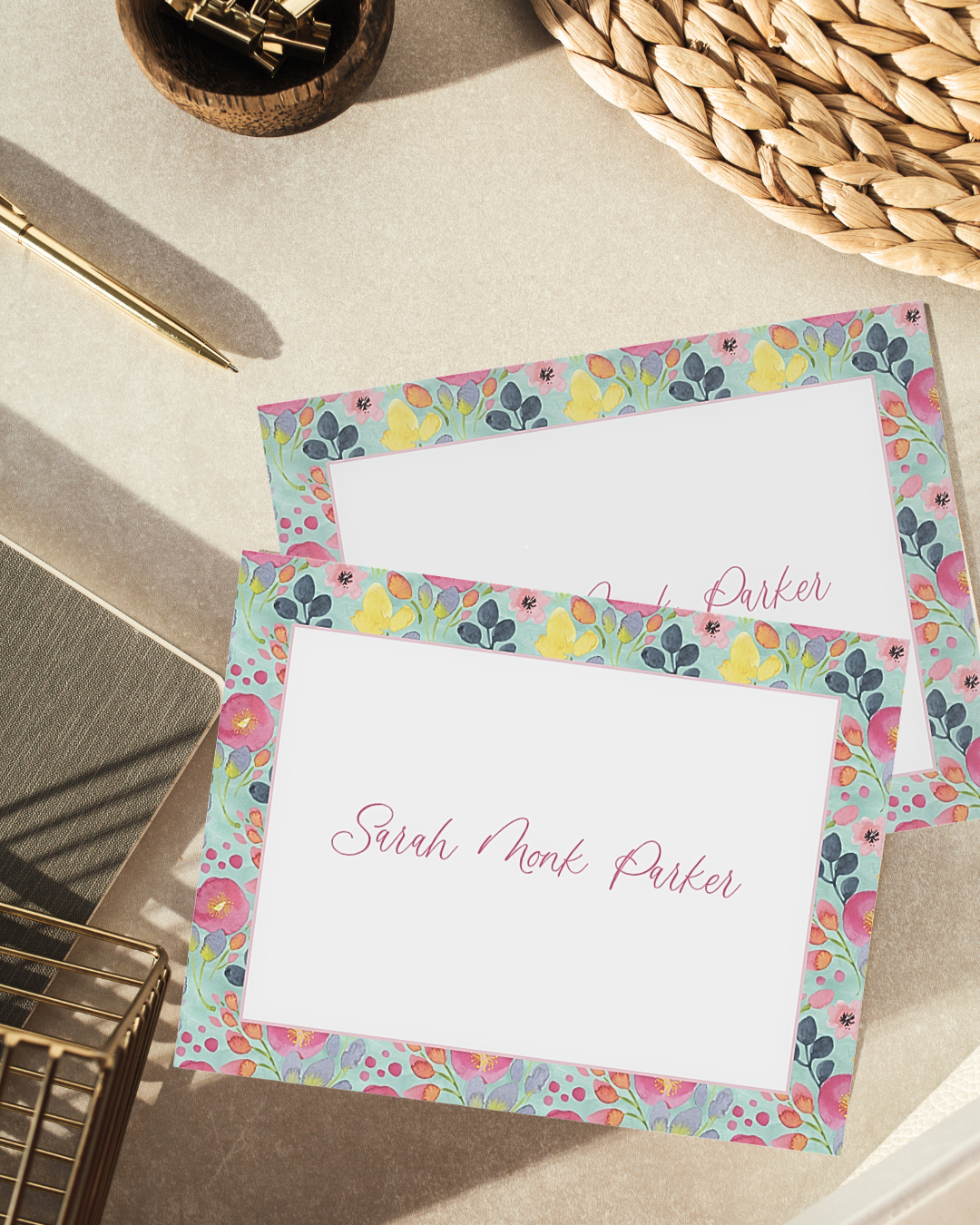 Summerfields 4 Patterned Stationery