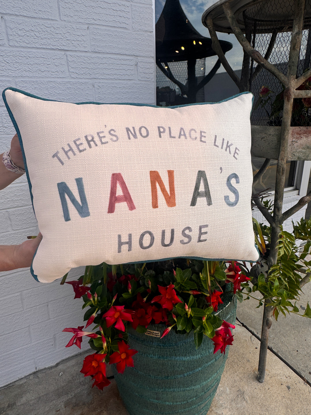 No Place Like Nana's Indoor Outdoor Pillow