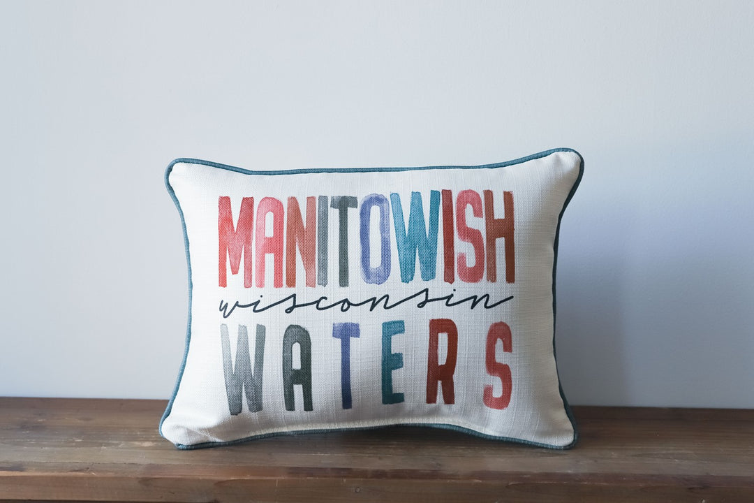 Nature Tones Poster Personalized Pillow