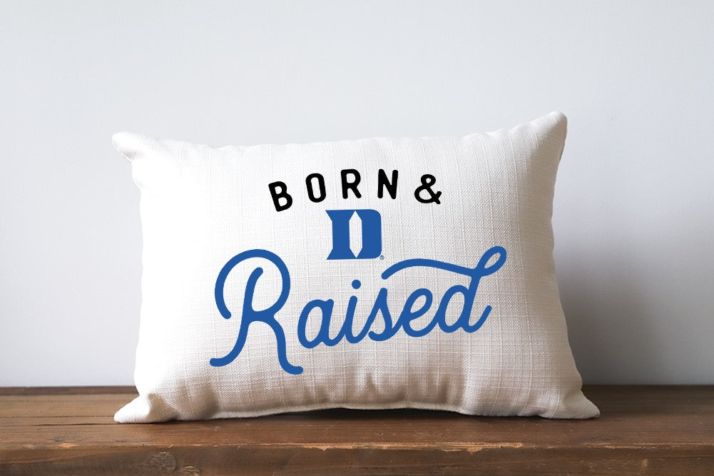 Duke Born & Raised Pillow