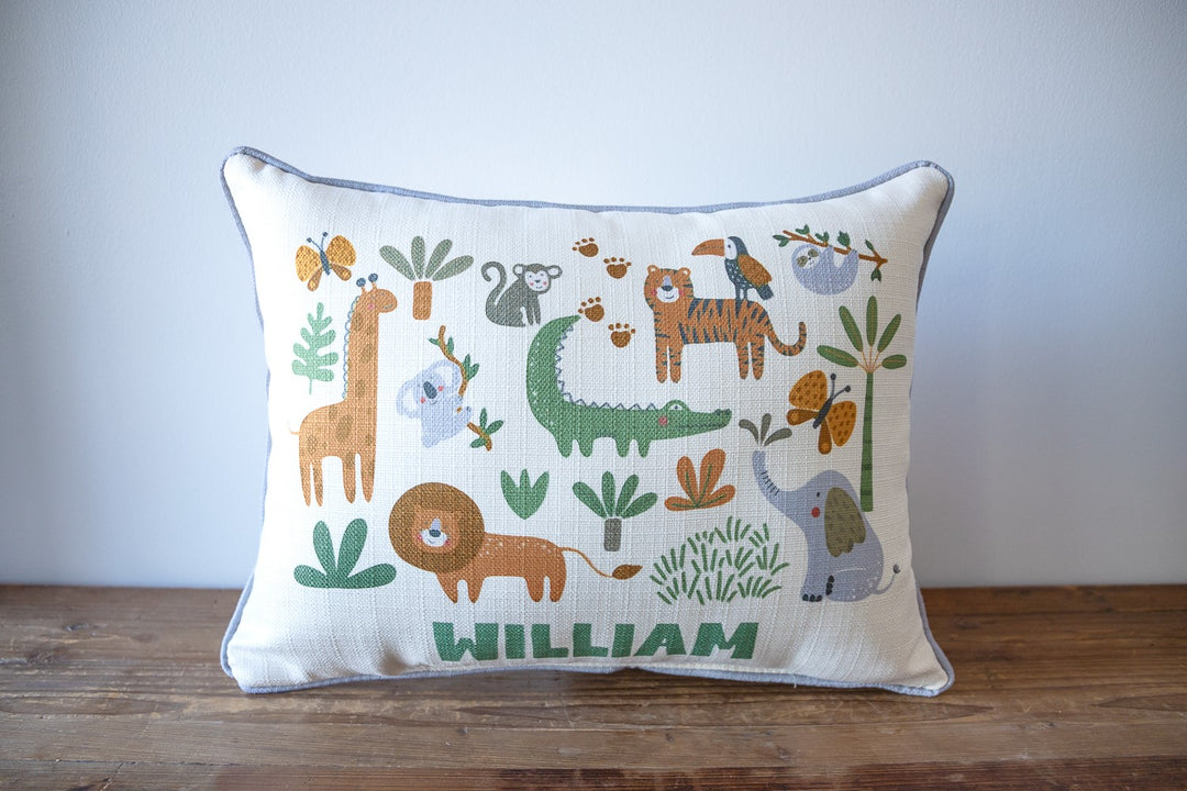 Safari Icons Personalized Pillow