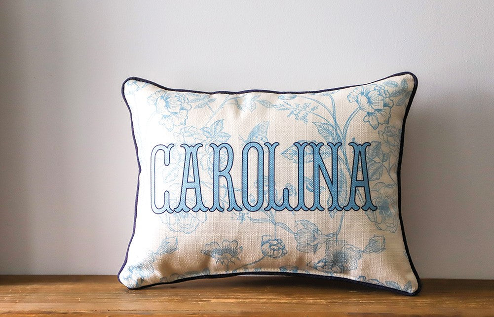 Carolina Toile Pillow