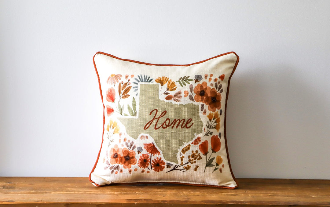 Dreamy Fall State Home Personalized Pillow