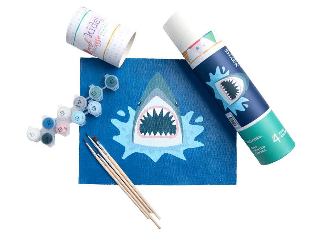 Shorty Shark Paint By Numbers
