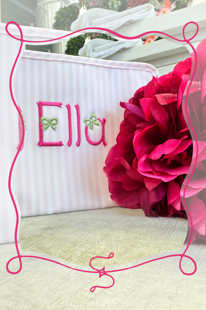 Bow Ribbon Name Font
