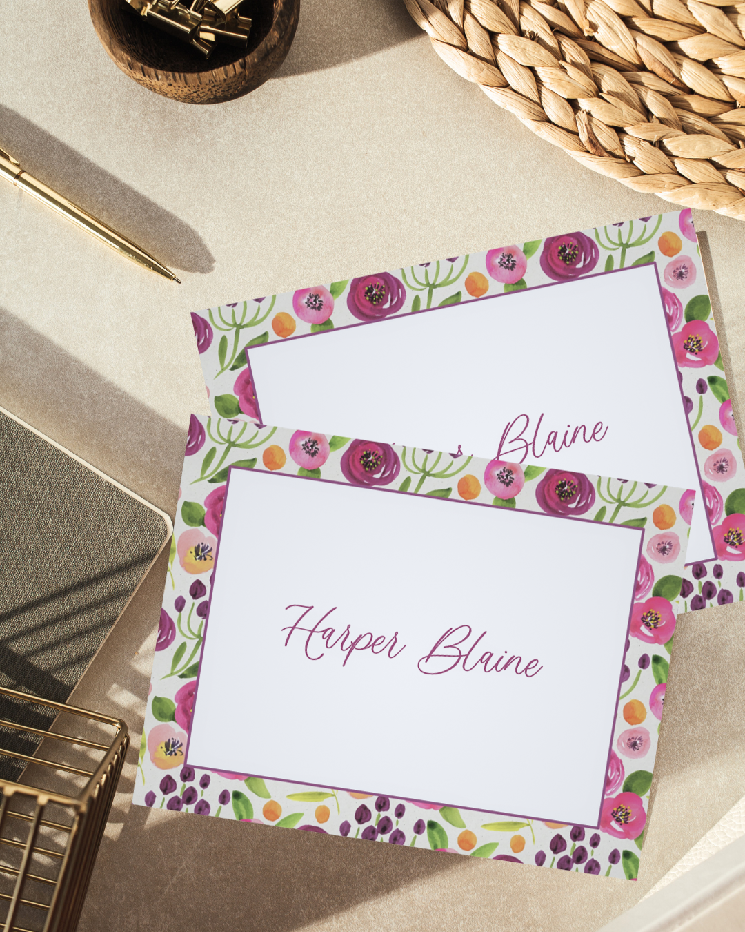 Summerfields 1 Patterned Stationery