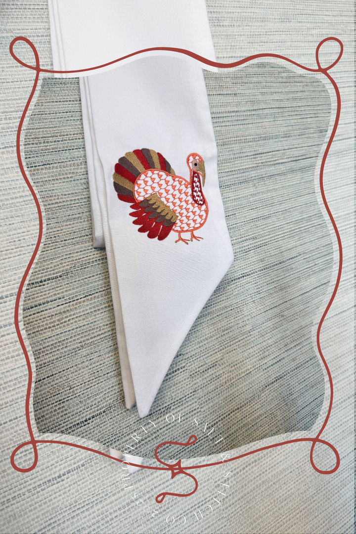 Turkey Wreath Sash