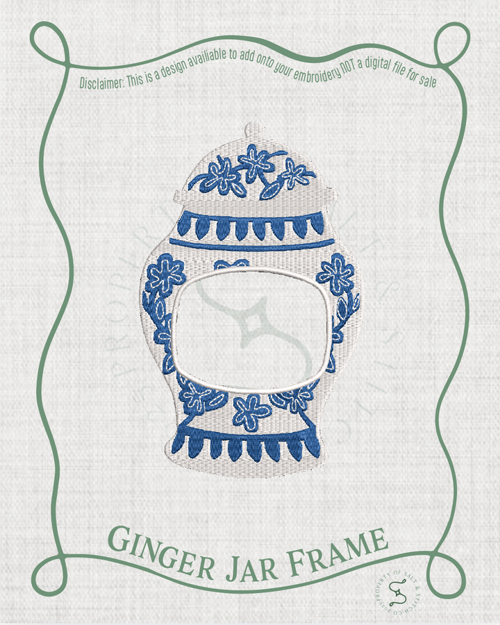 Ginger Jar Frame