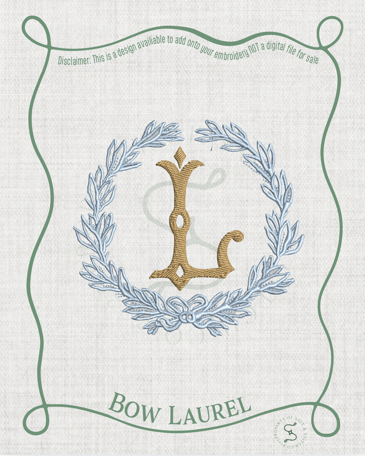 Bow Laurel Wreath