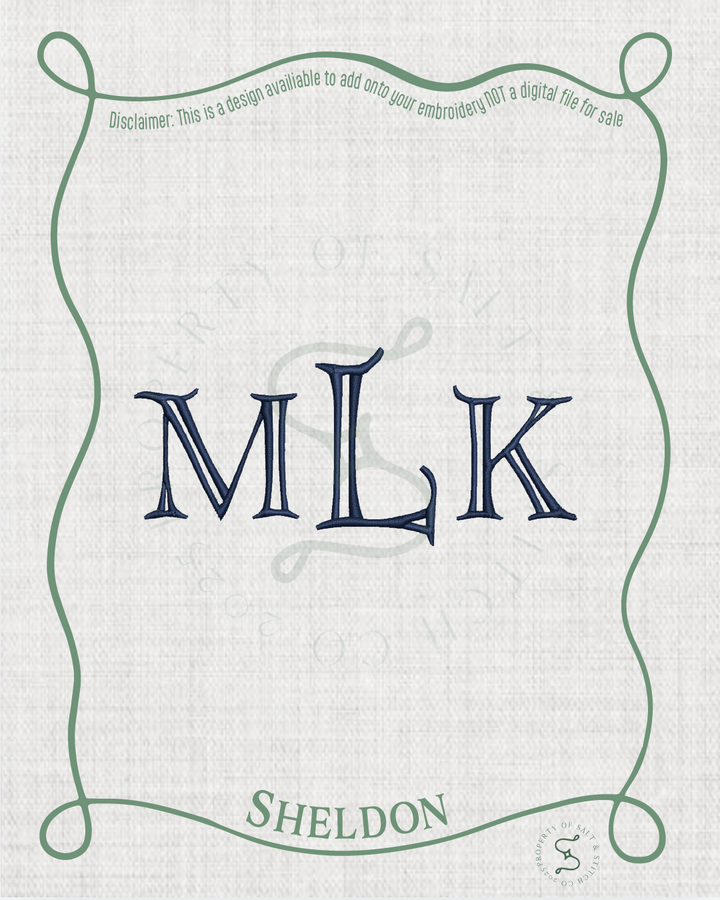 Sheldon Monogram