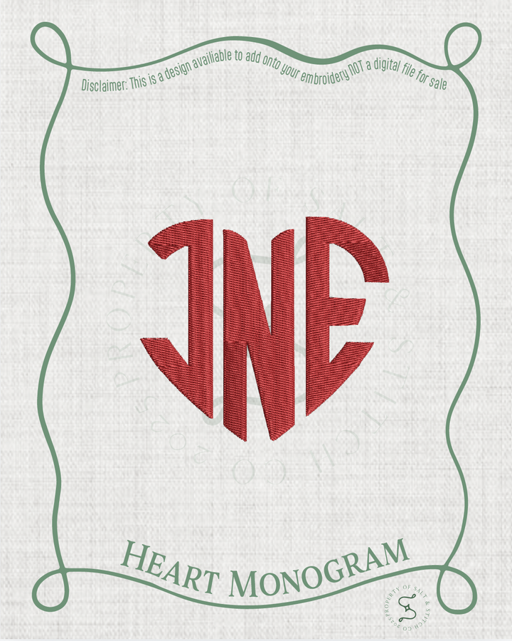 Heart Monogram