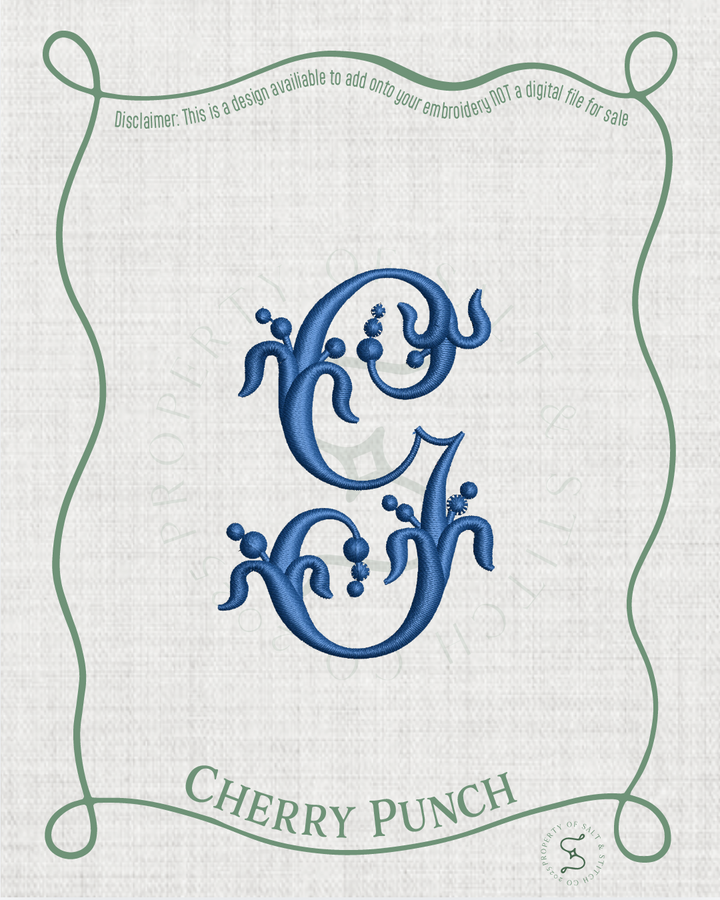 Cherry Punch Monogram