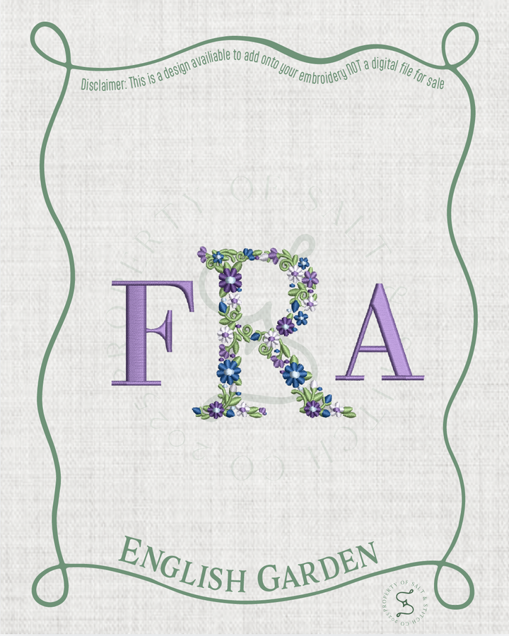 English Garden Monogram