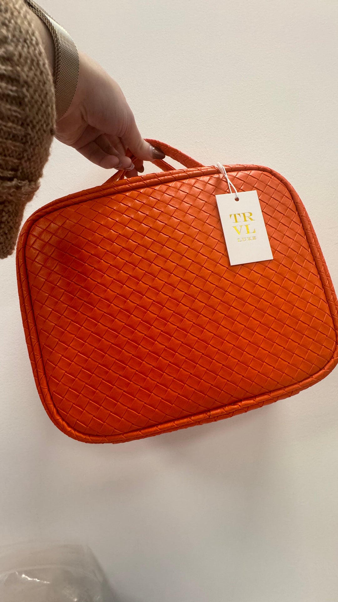 Luxe TRVL Case-Travel-TRVL-Papaya-So & Sew Boutique