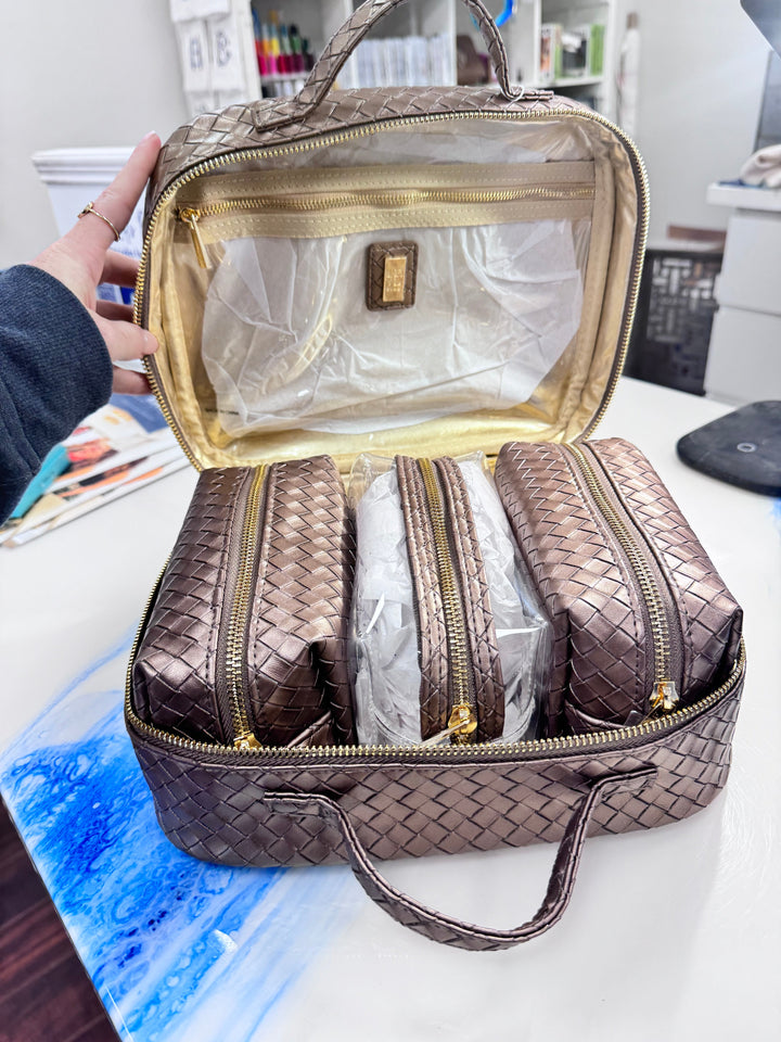 Luxe TRVL Case-Travel-TRVL-Bronze-So & Sew Boutique