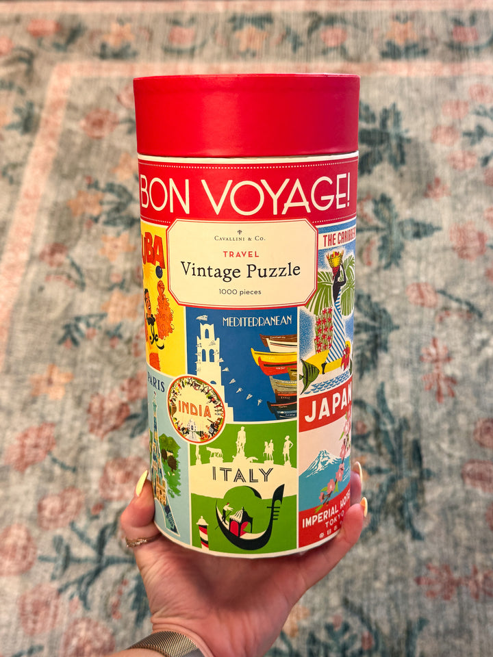 Jigsaw Puzzle | Vintage Travel | 1000 Piece
