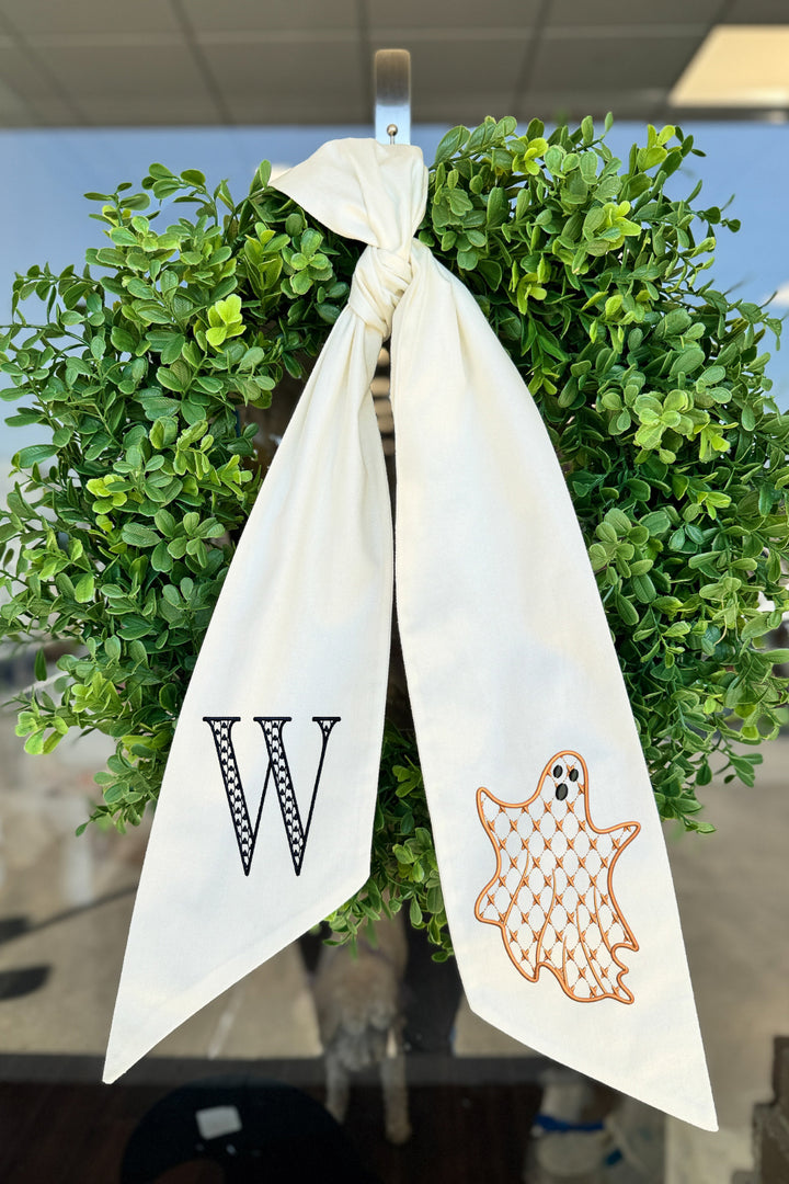 Ghost Wreath Sash