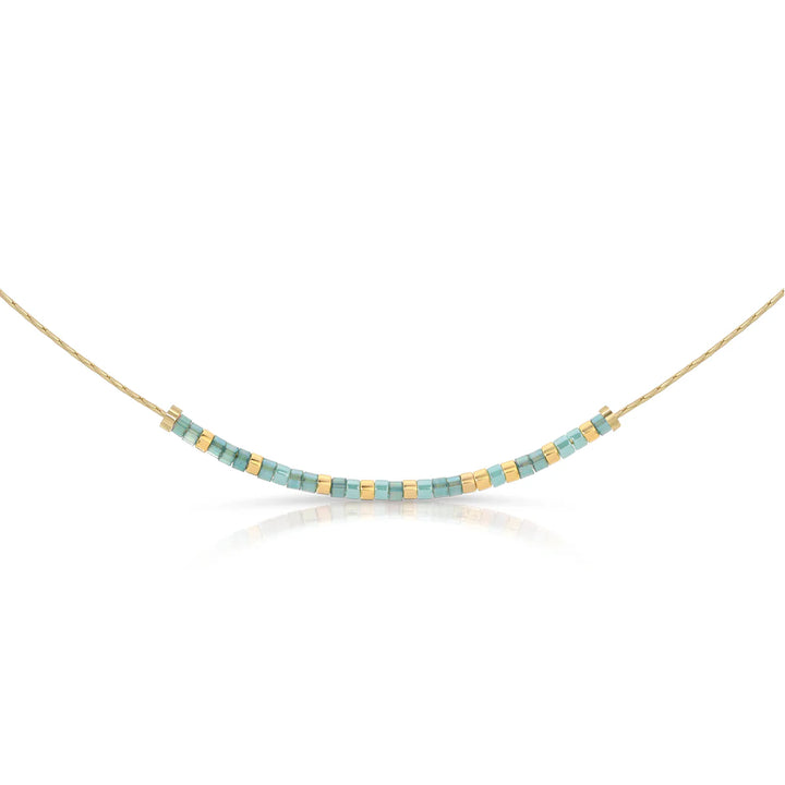 Dot & Dash Island Time Necklace
