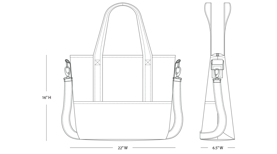 Adventure Tote-Totes-CB Station-So & Sew Boutique