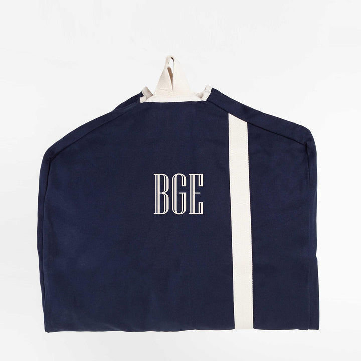 Canvas Garment Bag | Navy - So & Sew Boutique