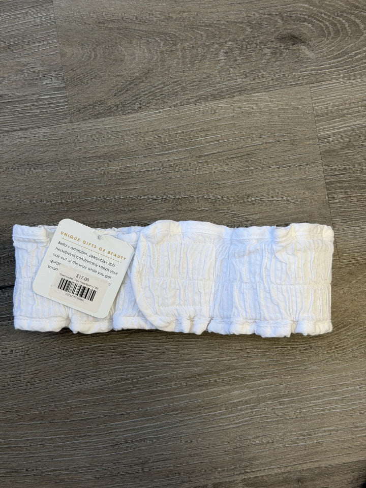Seersucker Spa Headband