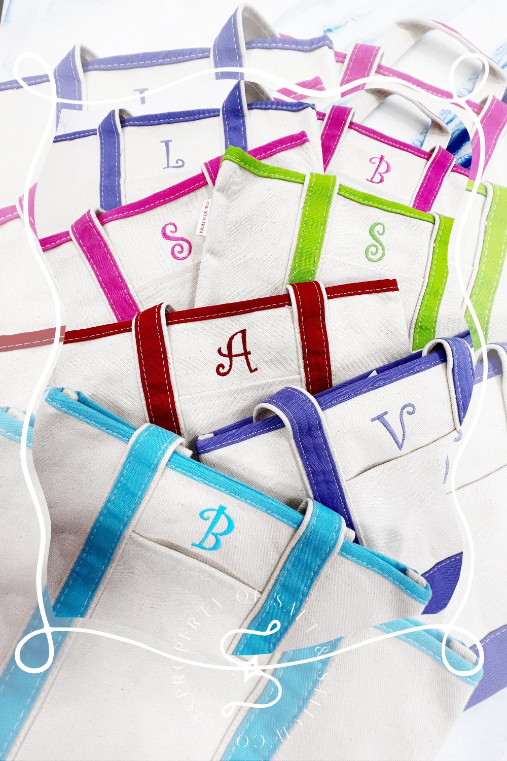 Curly Monogram
