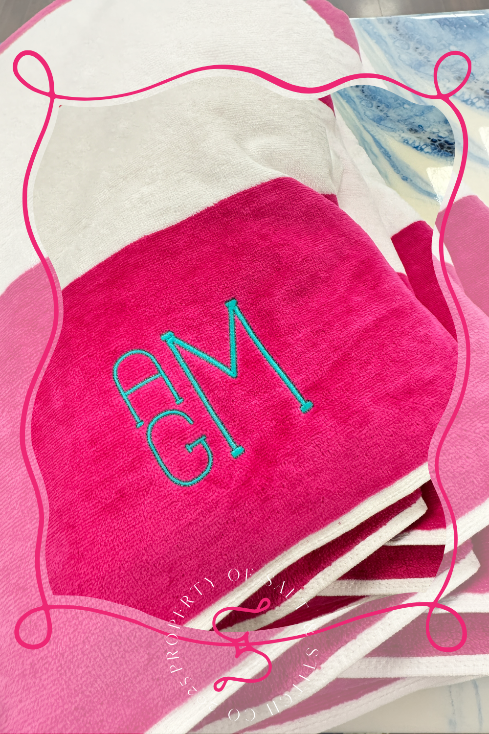 Stacked Giana Monogram