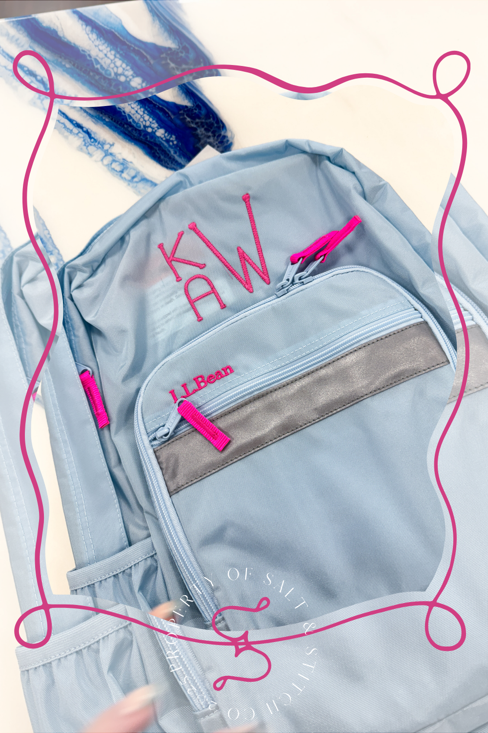Stacked Giana Monogram