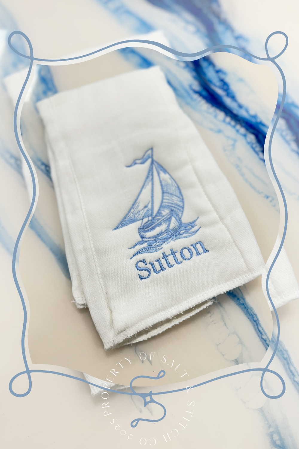 Heeling Sailboat