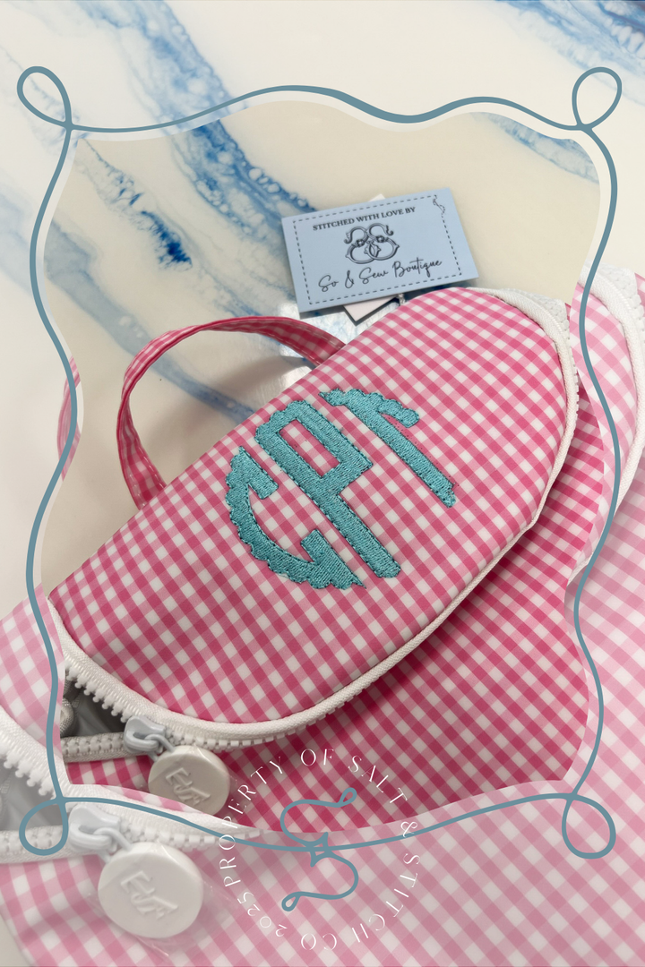 Scallop Circle Monogram