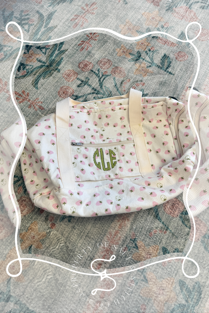 Scallop Circle Monogram