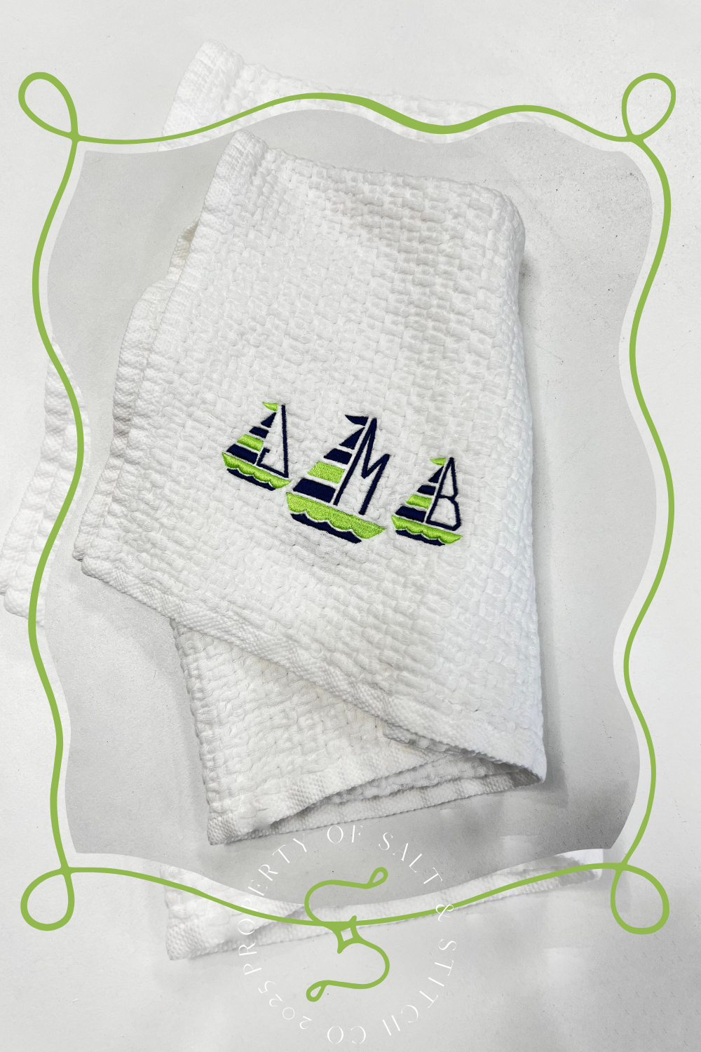 Single Sail Monogram