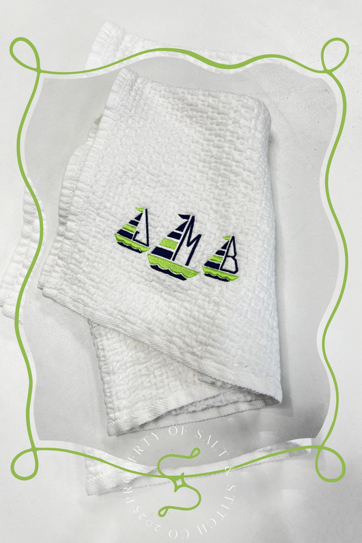 Single Sail Monogram
