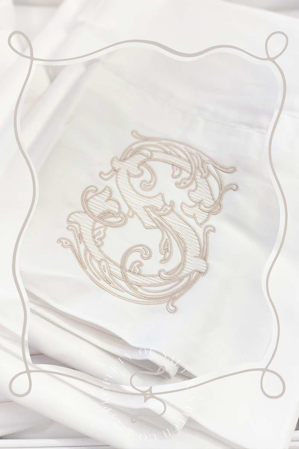Vintage Vine Monogram