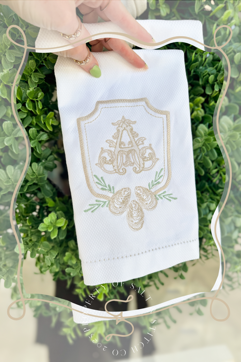 Vintage Vine Monogram